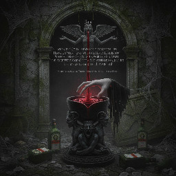 When the cold dread hand of death lies heavy on your heart, when all hope of love is lost and your world torn apart, jagermeister, jagermeister, the sweetest blood from the venis of pan, bachus, dyonisis, lift me up to the lips of isis!
